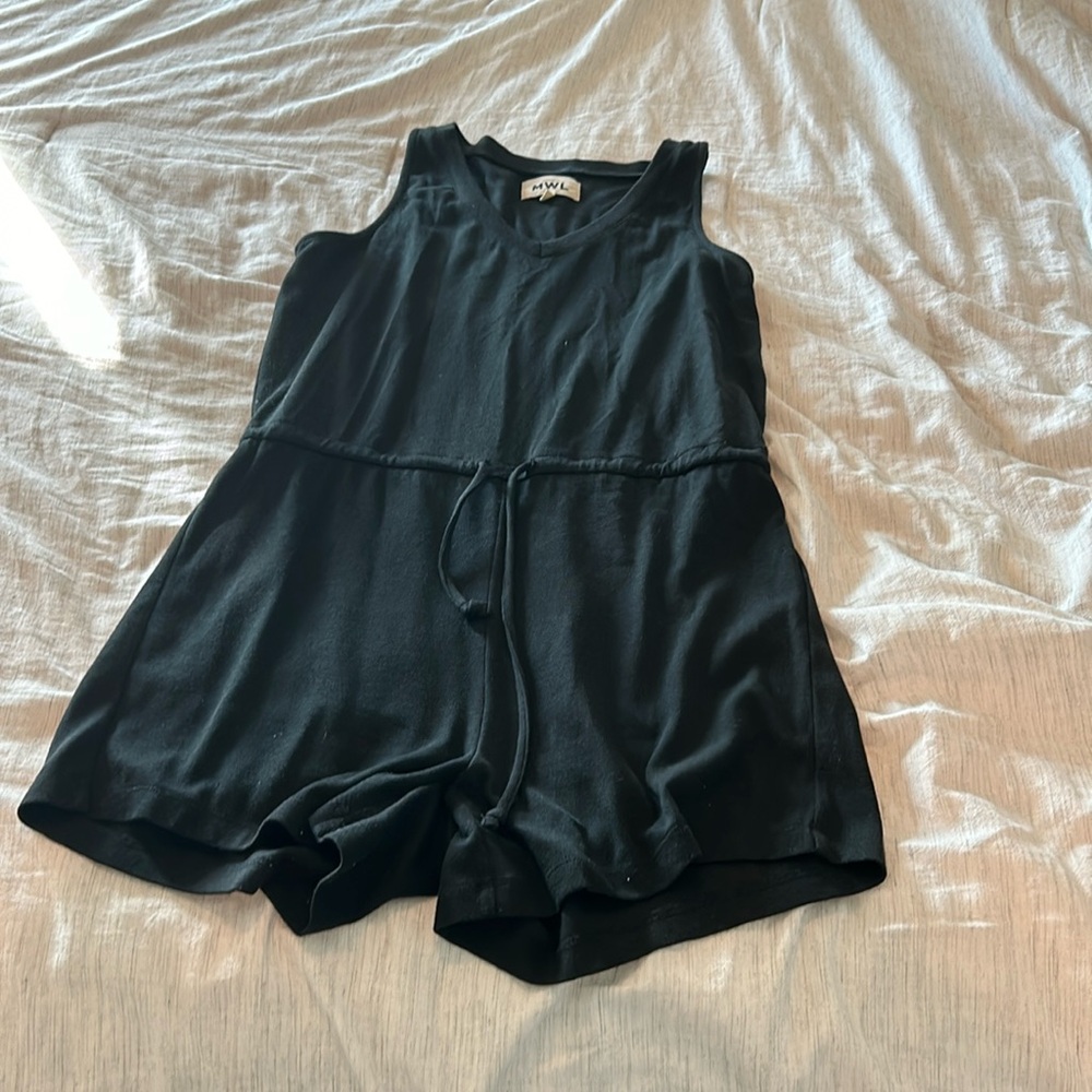 Black madewell romper size xxs